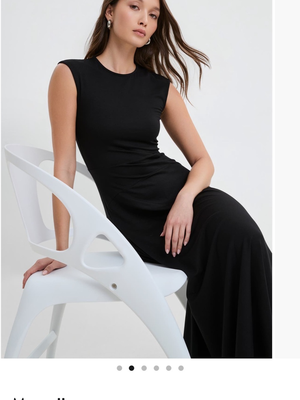 NWOT Marcella $145 (current)
Alina Black Cap-Sleeve Midi
Dress SMALL - Picture 2 of 4